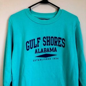 Beach sweatshirt.